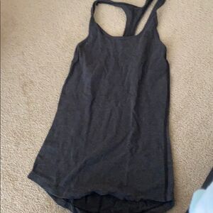 Lululemon grey racer back size 2